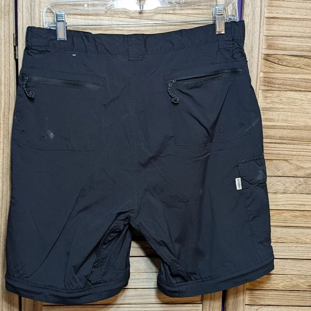 🧨🧨Magellan Shorts Fish Gear Black Cargo Size Medium